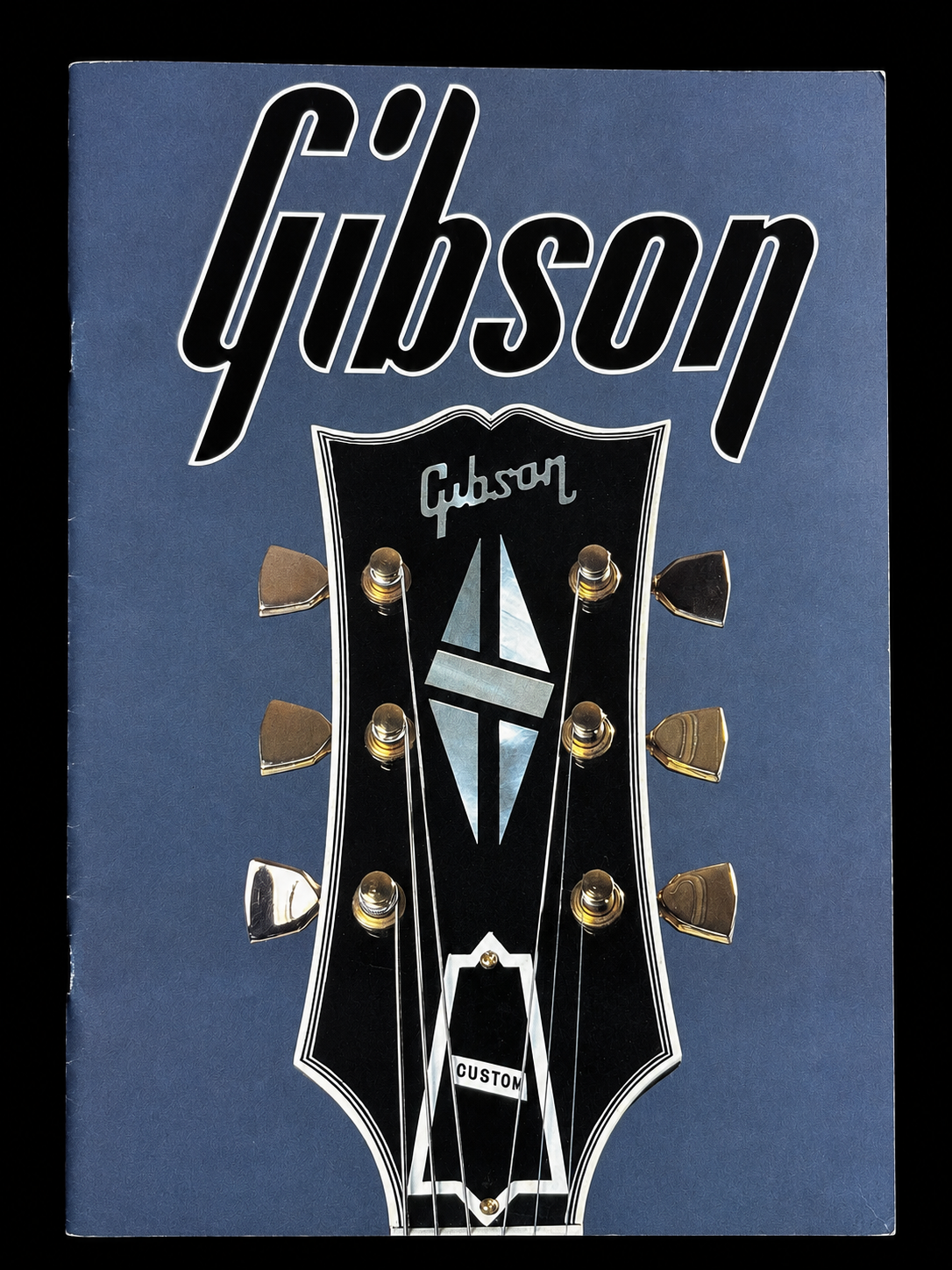 1981 Gibson Catalogue Japan guitar catalogue cover