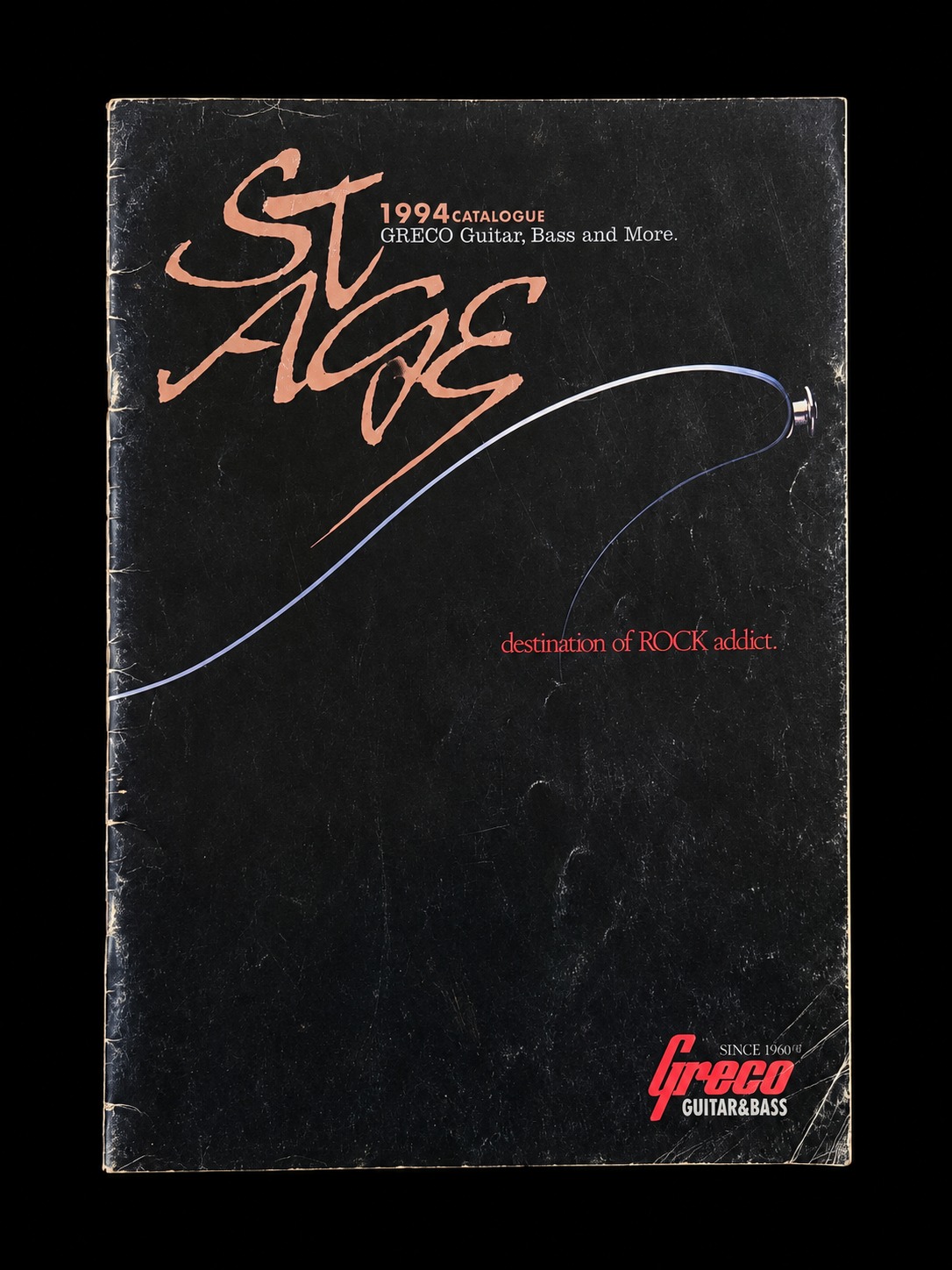Greco 1994 Catalogue guitar catalogue cover