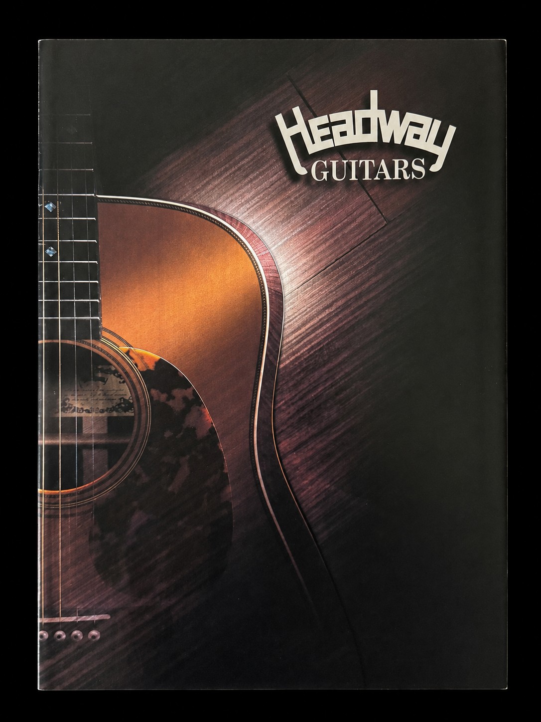 Headway 2001 catalogue guitar catalogue cover