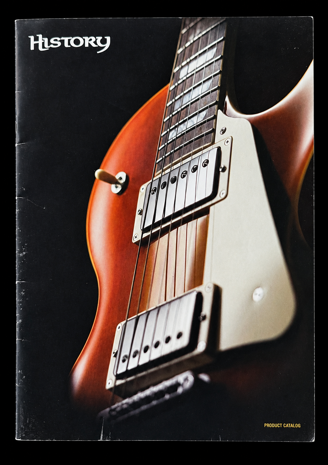 2012 History Guitar Catalogue cover
