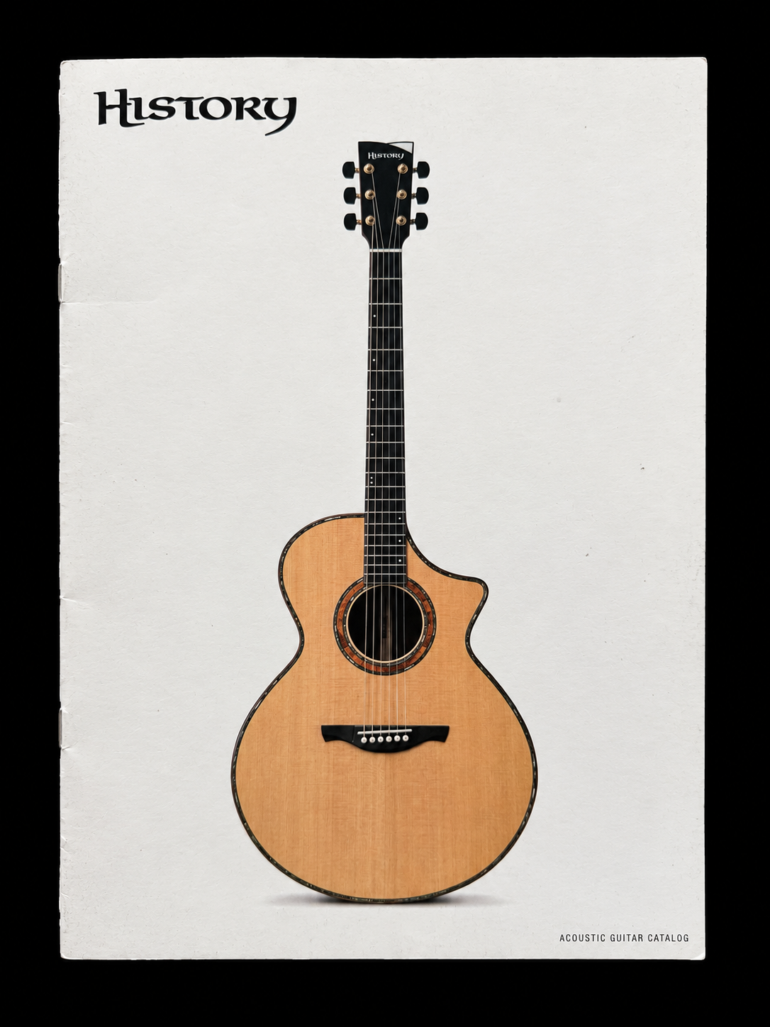 2015 History Acoustic Guitar Catalogue guitar catalogue cover