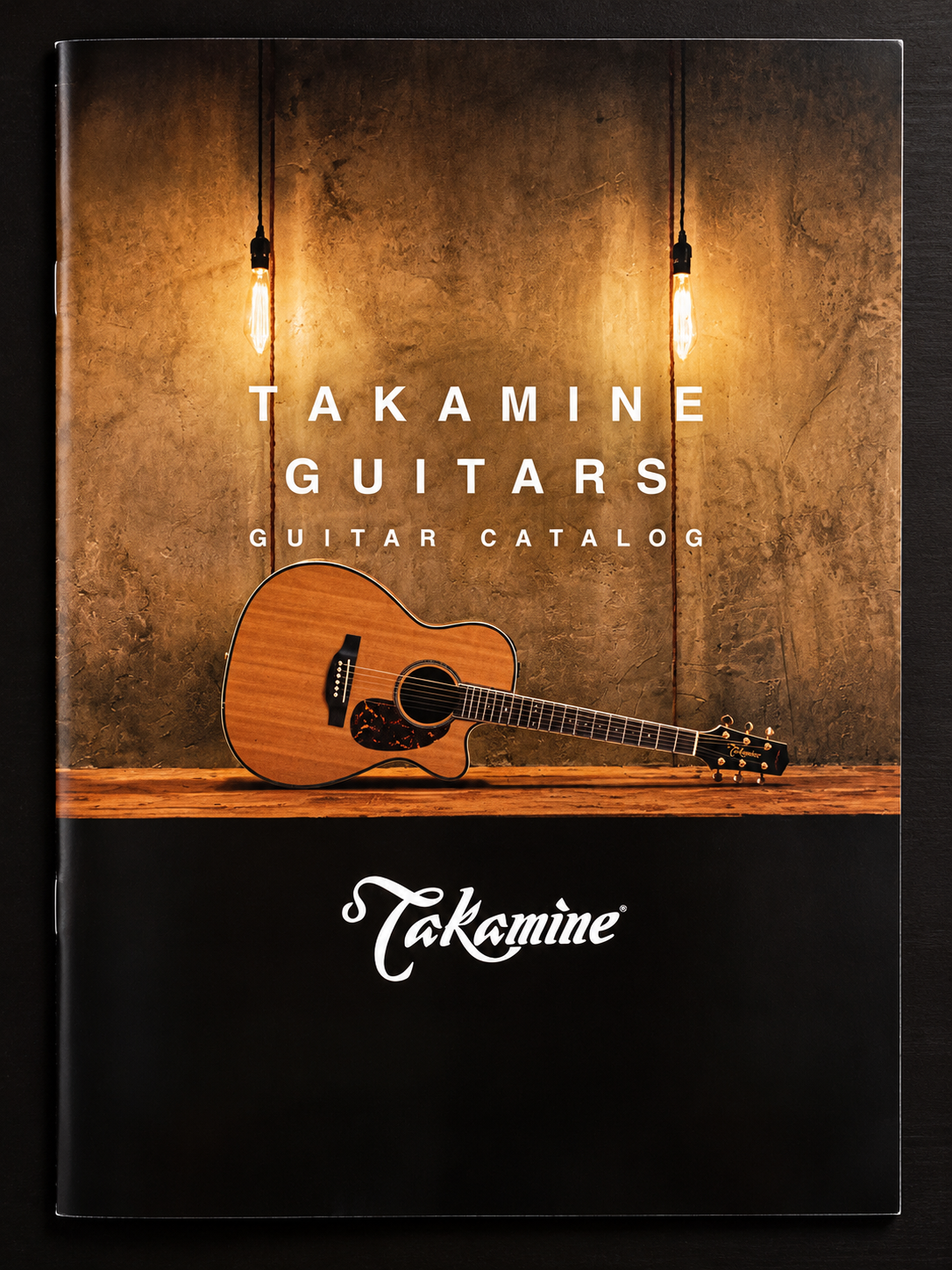 2016 Takamine Guitar Catalogue cover